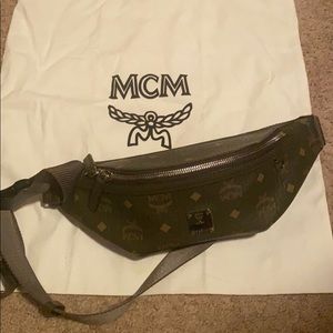 MCM Fanny Pack - Olive Green - Considering Offers